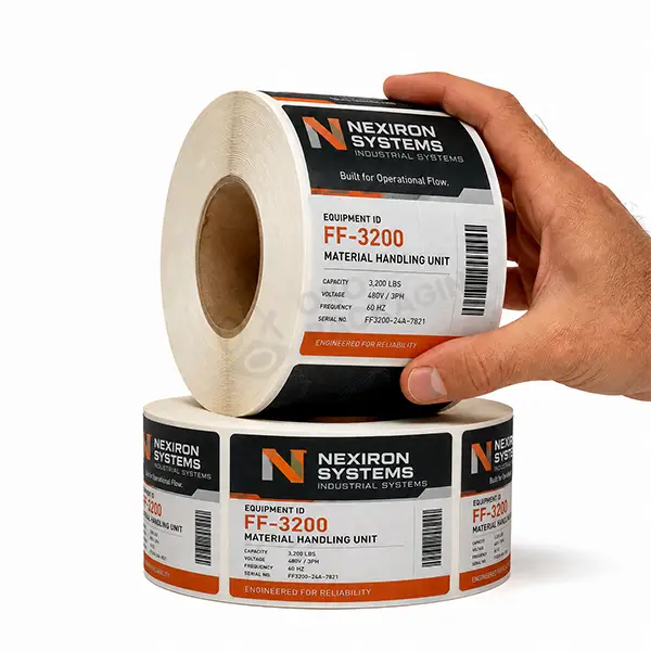 custom printed business labels